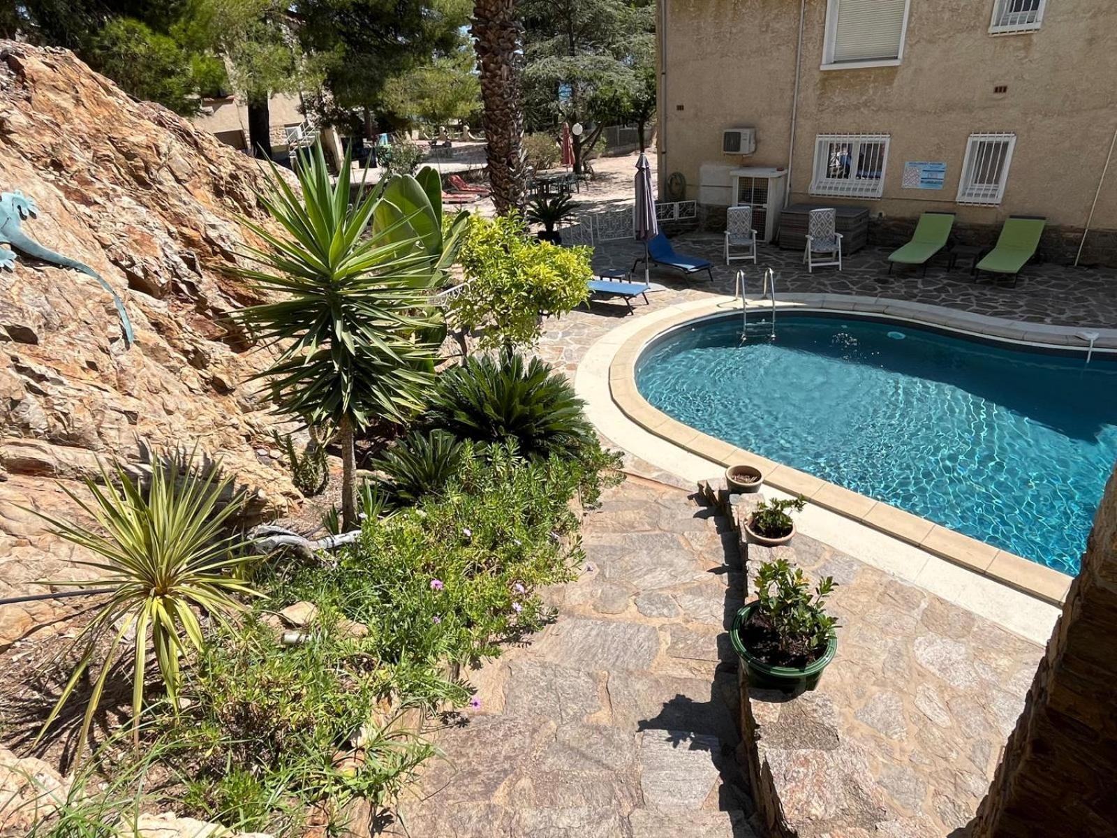 Meuble Tourisme 4*, Les Pieds Dans L'Eau, Villa Las Palmeras Ла Лонд-ле-Мор Екстериор снимка
